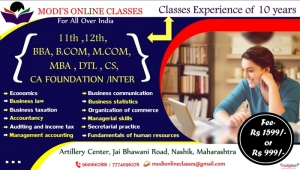 ONLINE CLASSES FOR 10TH & 12TH NASHIK, INDIA